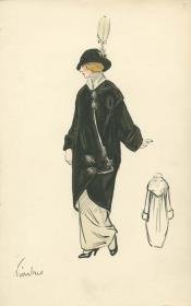 Pelzmantel von Bernard et C.ie, Modell Nimbus