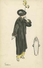 Pelzmantel von Bernard et C.ie, Modell Turin