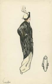 Pelzmantel von Bernard et C.ie, Modell Versailles