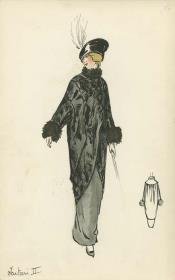 Pelzmantel von Bernard et C.ie, Modell Scutari II