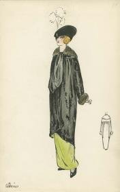 Pelzmantel von Bernard et C.ie, Modell Athènes