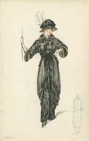 Pelzmantel von Bernard et C.ie, Modell Rostand