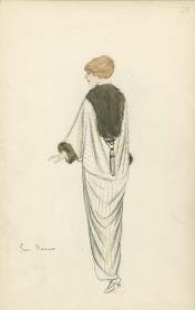 Pelzmantel von Bernard et C.ie, Modell San Remo (hinten)