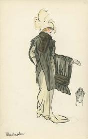 Pelzgarnitur von Bernard et C.ie, Modell Mustapha
