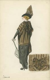 Pelzgarnitur von Bernard et C.ie, Modell Ipsona