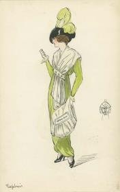 Pelzgarnitur von Bernard et C.ie, Modell Daphnis