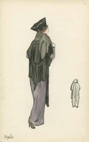 Pelzgarnitur von Bernard et C.ie, Modell Apollo