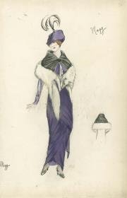 Pelzumhang von Bernard et C.ie, Modell Magg