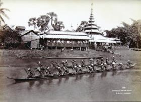 burmese racing boats.