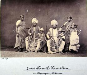 Zwei Tamil-Familien