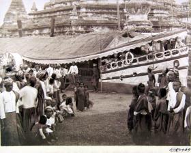 Fest in Bagan (Pagan).