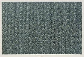 Lithografiertes Papier mit Golddruck (florales Flächenmuster)