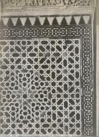 Granada, Alhambra, Gesandtensaal, Fliesen