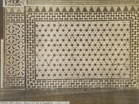 Sevilla, Alcázar, Palast Peters des Grausamen, Gesandtensaal, Wandmosaik