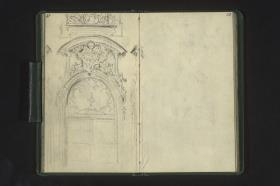 Portal mit Supraporte