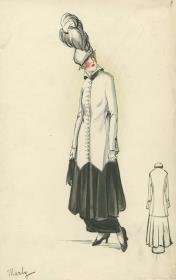 Deux-pièces von Bernard et C.ie, Modell Marly (ohne Redingote)