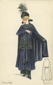 Ensemble von Bernard et C.ie, Modell Dogarèsse