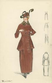 Ensemble von Bernard et C.ie, Modell Monica