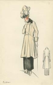 Ensemble von Bernard et C.ie, Modell Fedora