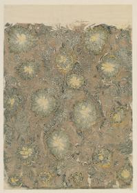 Marmorpapier (Blüten)