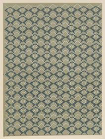 Lithografiertes Papier (geometrisches Flächenmuster)