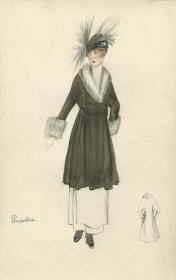 Mantel von Bernard et C.ie, Modell Picardie