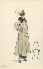 Mantel von Bernard et C.ie, Modell Carpentier