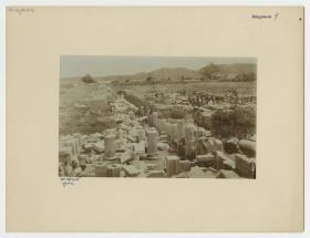 Magnesia am Mäander, Agora, Südhalle und Südwest-Ausgang