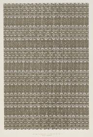 Lithografiertes Papier (Abdrücke alter Druckstöcke)