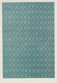 Lithografiertes Papier (Abdrücke alter Druckstöcke)