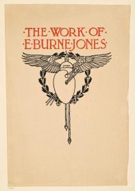Umschlag zu The Work of Edward Burne Jones