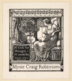 Exlibris Mysie Craig Robinson