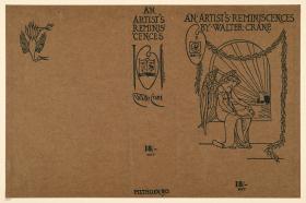 Einband zu An Artist's Reminiscences by Walter Crane
