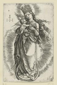 Maria auf der Mondsichel mit Sternenkrone
