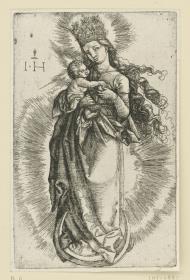 Maria auf der Mondsichel mit Sternenkrone