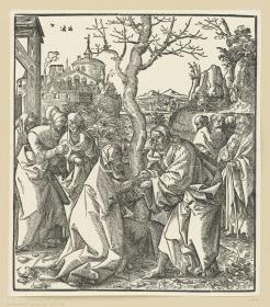 Christus nimmt Abschied von seiner Mutter