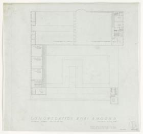 St. Louis, Missouri, Synagoge und Gemeindezentrum B'nai Amoona, zweites Stockwerk