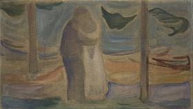 Paar am Strand (Reinhardt-Fries)