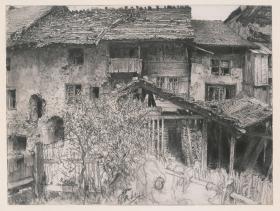 Alte Häuser in Interlaken