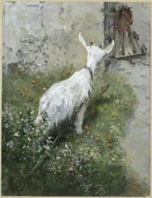 Die Ziege und das Holzpferdchen. Aus dem "Kinderalbum"