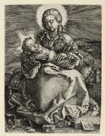 Maria mit dem gewickelten Christuskind