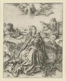 Die Hl. Familie mit der Heuschrecke