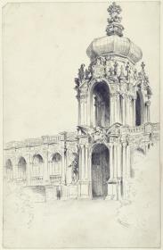 Das Kronentor des Zwingers in Dresden