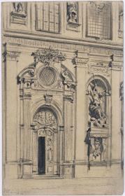 München: Portal der Michaelskirche