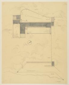 New York, Haus Kaplan, Long Islan, Lageplan