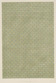 Lithografiertes Papier (Netzmuster)