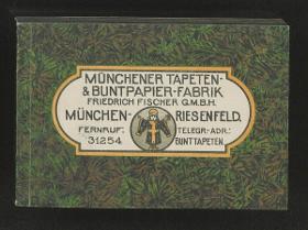 Marmor-Vorsatz- und Überzugspapiere Serie G (Musterbuch mit originalen Proben Nr. 90 bis 193)