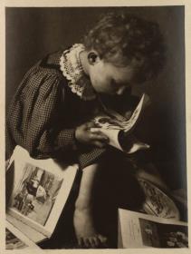 Lesendes Kind (Manfred Ehrhardt ?)