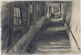 Kapuzinerstiege in Salzburg