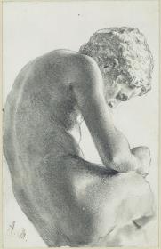 Studie nach dem Dornauszieher Castellani